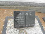 SCHOLTZ Joachim Hermanus 1913-1984