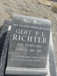RICHTER Gert P.L. 1886-1970
