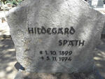 SPATH Hildegard 1899-1974