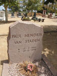 STADEN Paul Hendrik, van 1965-1998