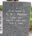 PURDON G.M.L. -1965