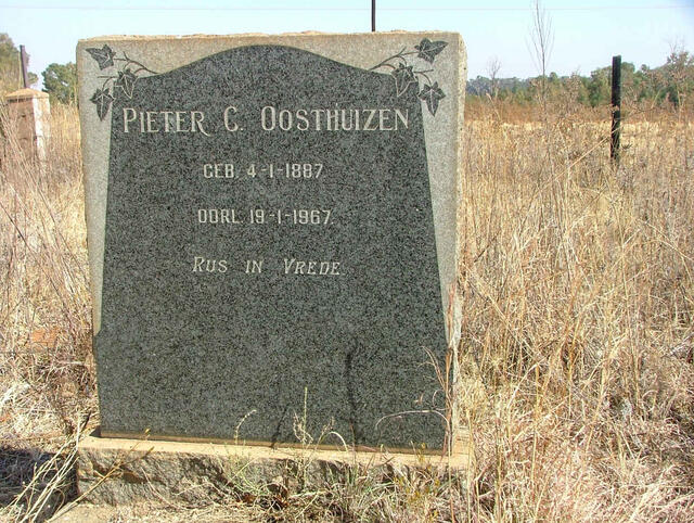 OOSTHUIZEN Pieter C. 1887-1967