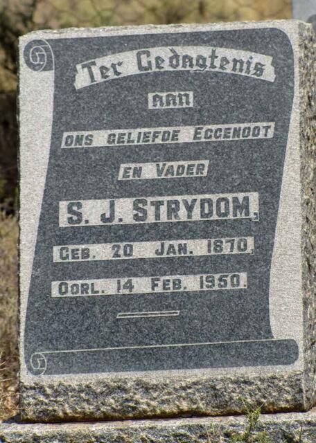 STRYDOM S.J. 1870-1950