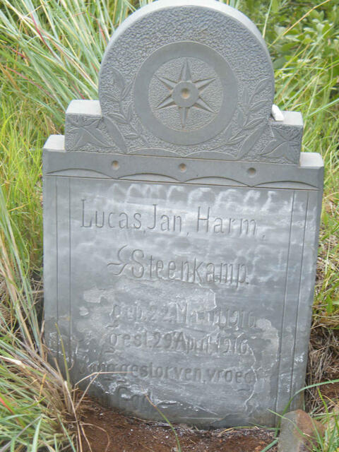 STEENKAMP Lucas Jan Harm 1916-1916