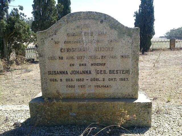 HEERDEN Christiaan Rudolf, van 1877-1956 & Susanna Johanna BESTER 1882-1957
