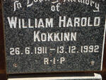 KOKKINN William Harold 1911-1992
