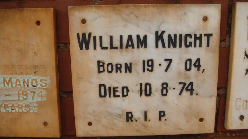 KNIGHT William 1904-1974