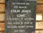 LOWE Colin James 1975-1982