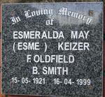 KEIZER Esmeralda May  1921-1999