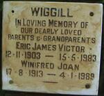 WIGGILL Eric James Victor 1903-1983 & Winifred Joan 1913-1989