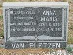 PLETZEN Anna Maria, van 1955-1990