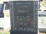 PLESSIS Maria C., du 1925-1979