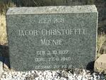 MIENIE Jacob Christoffel 1927-1940