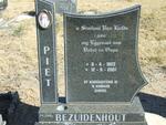 BEZUIDENHOUT Piet 1923-2001