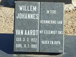 AARDT Willem Johannes, van 1922-1983