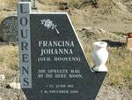 LOURENS Francina Johanna nee BOOYENS 1913-2000