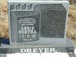 DREYER Annie Bertha 1951-2011