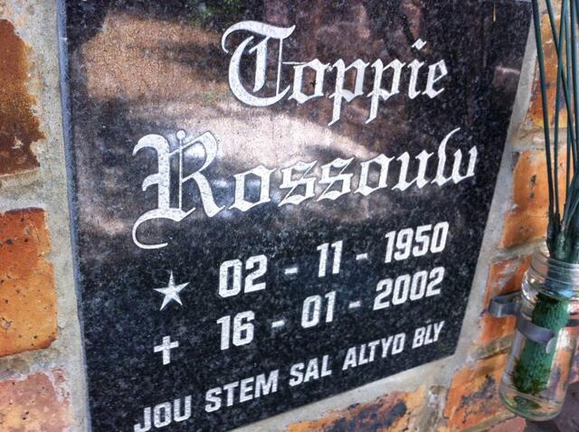 ROSSOUW Toppie 1950-2002