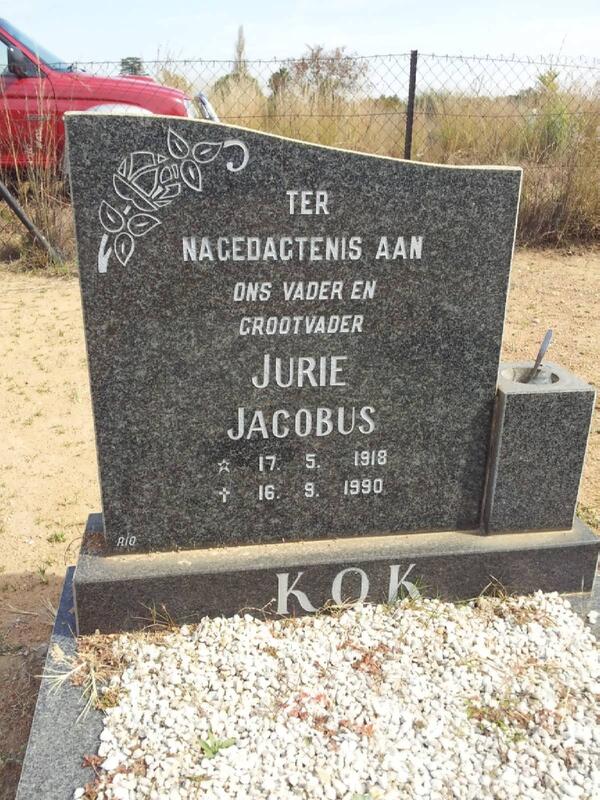 KOK Jurie Jacobus 1918-1990