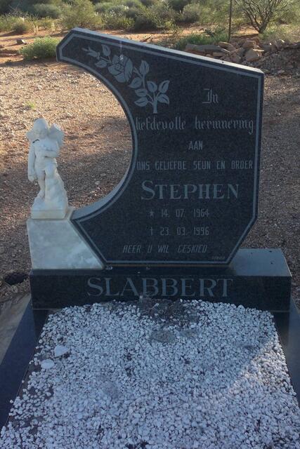 SLABBERT Stephen 1964-1996