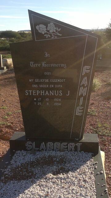 SLABBERT Stephanus J. 1924-1994