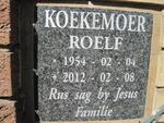 KOEKEMOER Roelf 1954-2012