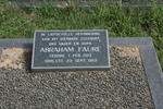 FAURE Abraham 1923-1993