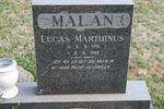 MALAN Lucas Marthinus 1951-1988