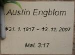 ENGBLOM Austin 1917-2007