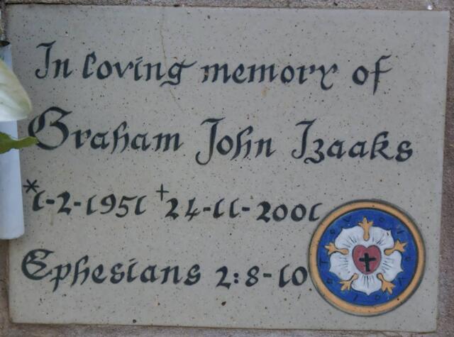 IZAAKS Graham John 1951-2001