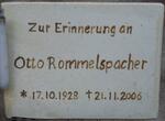 ROMMELSPACHER Otto 1928-2006