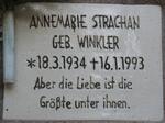 STRACHAN Annemarie nee WINKLER 1934-1993