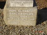 RAWLINS Hope Elizabeth D’Arcy nee OWEN 1913-1954