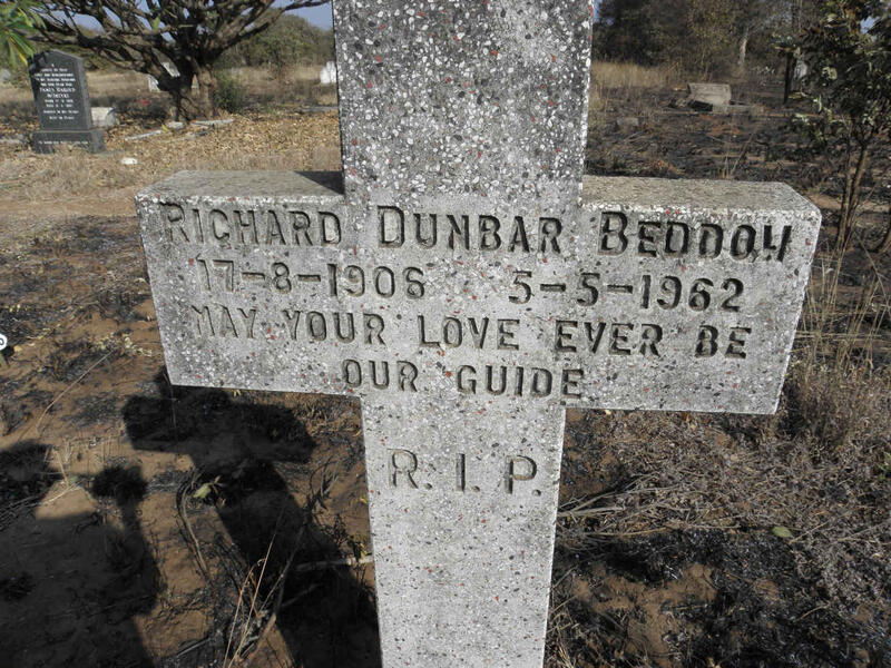BEDDOW Richard Dunbar 1906-1962