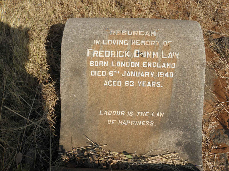 LAW Fredrick Dunn -1940