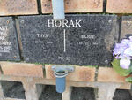 HORAK Thys 1946- & Elsie 1951-