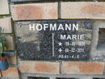 HOFMANN Marie 1936-2011