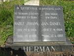 HERMAN Jan Daniel 1904-1988 & Mabel Johanna 1904-1981