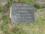 JOHNSON Alexander Henry 1907-1952