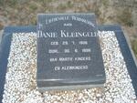 KLEINGELD Danie 1906-1986