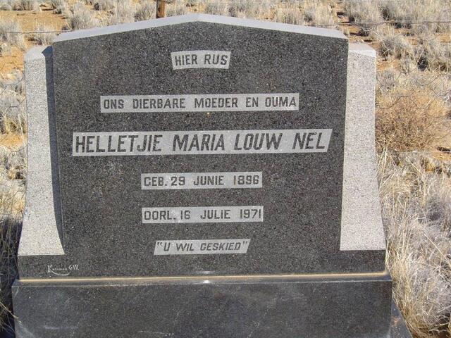 NEL Helletjie Maria Louw 1896-1971