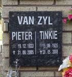 ZYL Pieter, van 1933-2005 & Tinkie 1935-2008