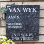 WYK Jan S., van 1945-2008
