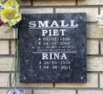 SMALL Piet 1936-2008 & Rina 1938-2011