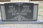 PLESSIS Andries S., du 1917-2004 & Margaretha H. 1910-1974