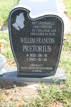 PRETORIUS Willem Francois 1932-2003