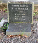 TYSON Cyril Daughtrey 1899-1969 & Dorothy Ethel NOTTINGHAM 1907-1991