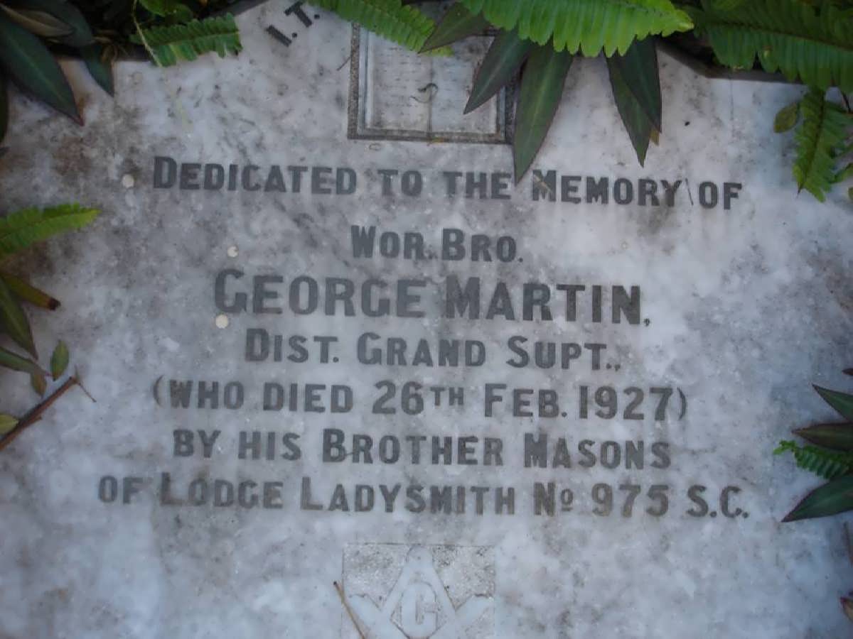 MARTIN George -1927