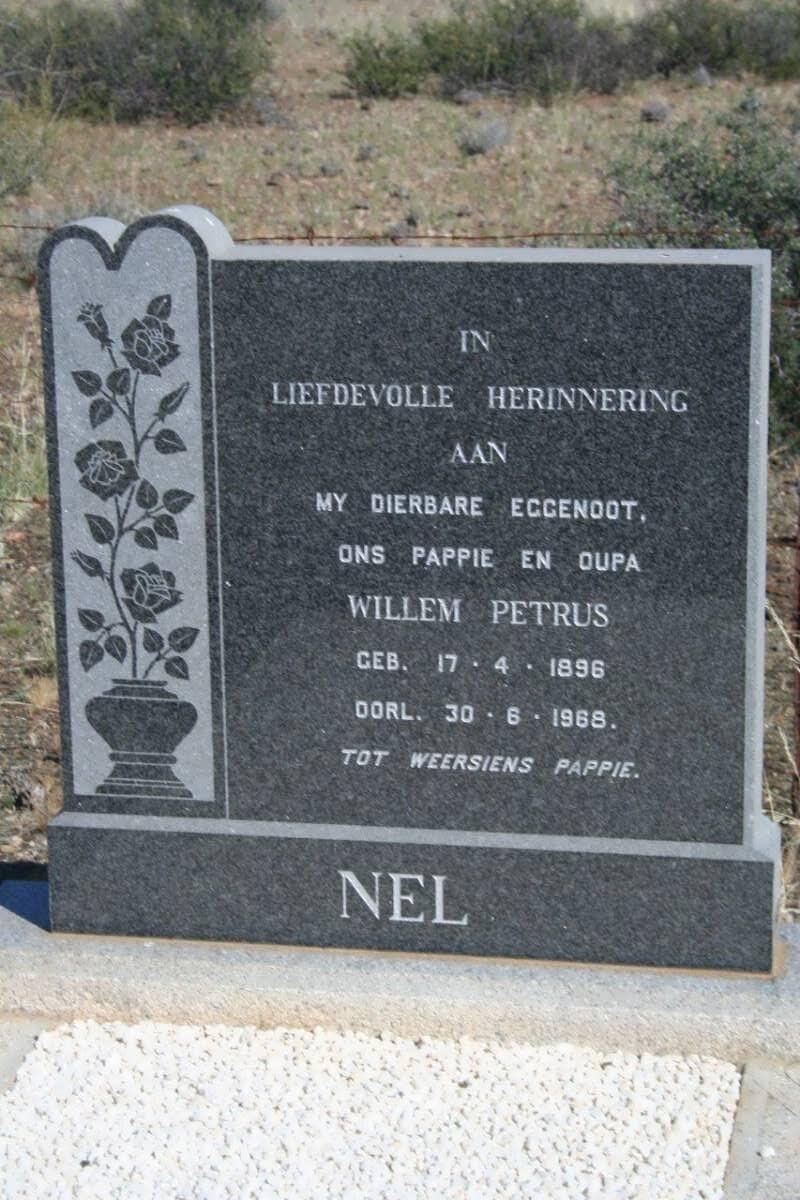 NEL Willem Petrus 1896-1968