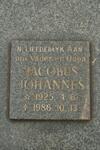 ? Jacobus Johannes 1925-1986